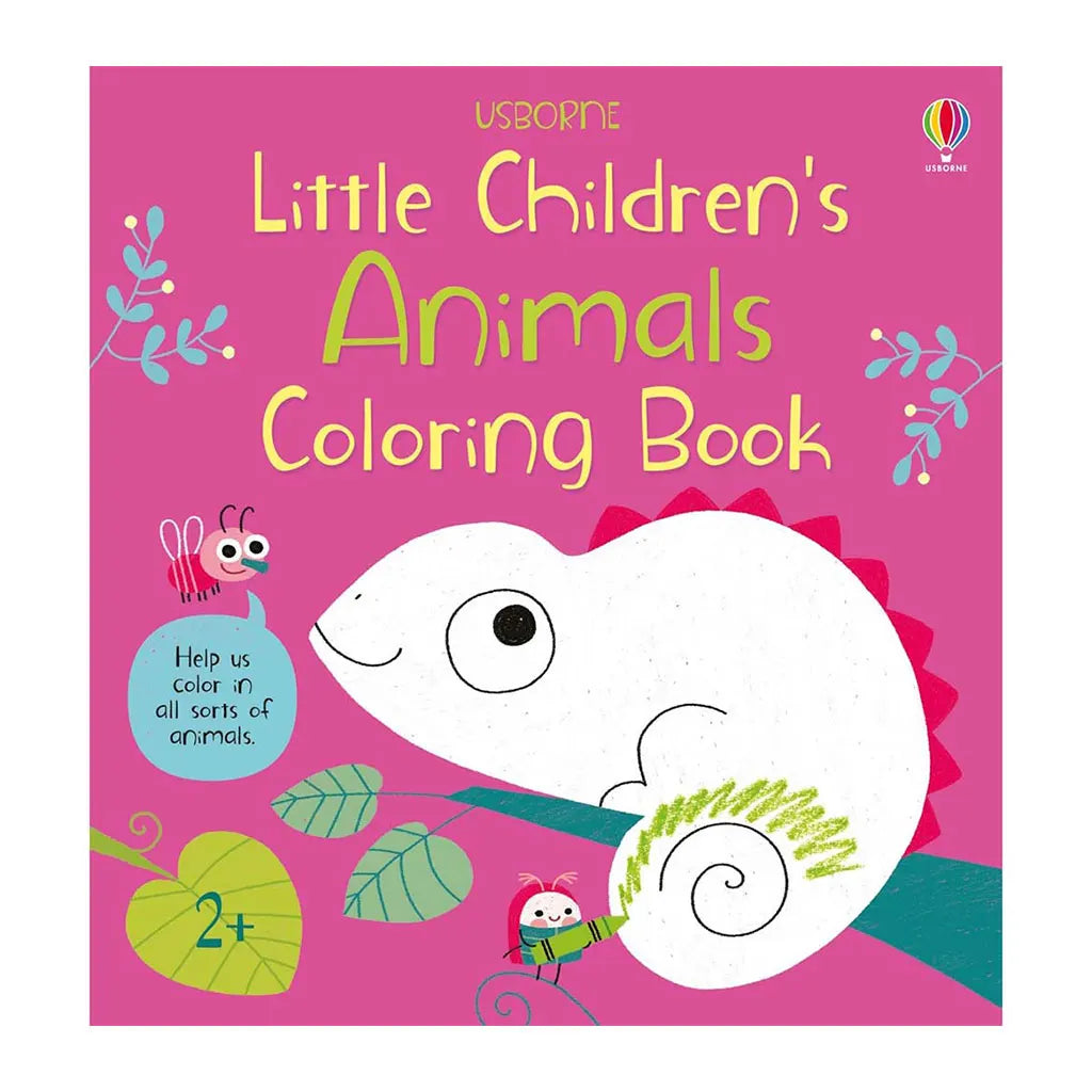 Usborne Little Childrens Animals Coloring Book