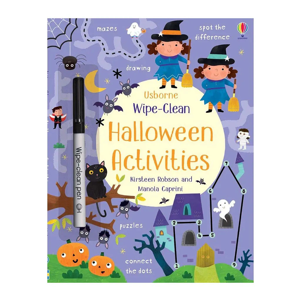 Usborne Wipe-Clean Halloween Activities