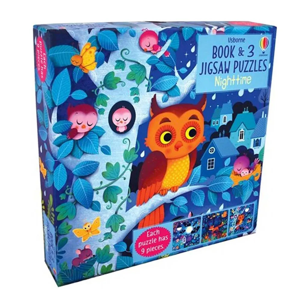 Usborne Nighttime Book &amp; Jigsaw Puzzle
