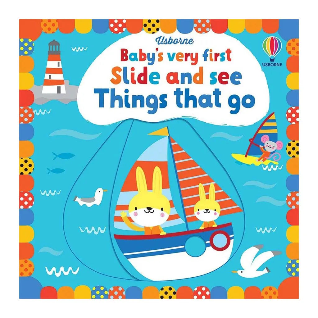 Usborne Baby's Very First Slide and See Things That Go