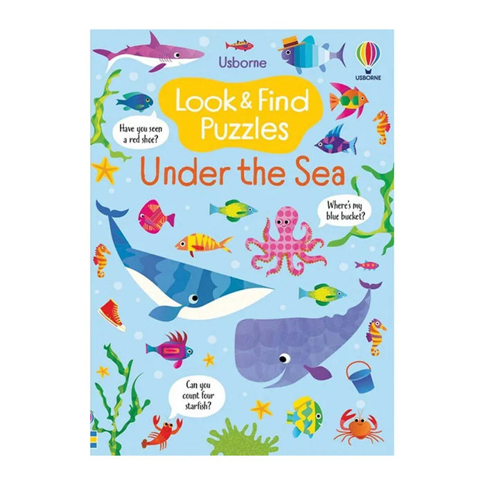 Usborne Under the Sea Look & Find Puzzles