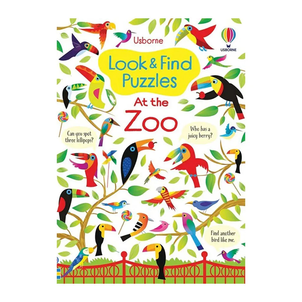 Usborne At the Zoo Look &amp; Find Puzzles
