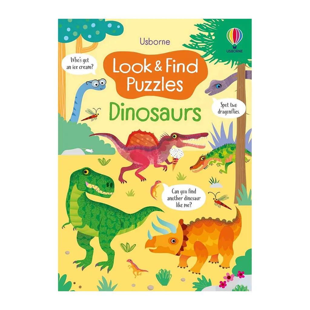 Usborne Look &amp; Find Puzzles Dinosaurs