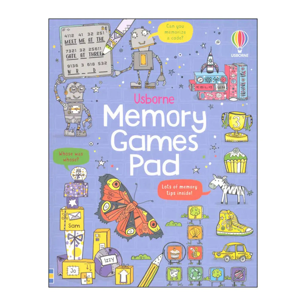Usborne Memory Games Pad