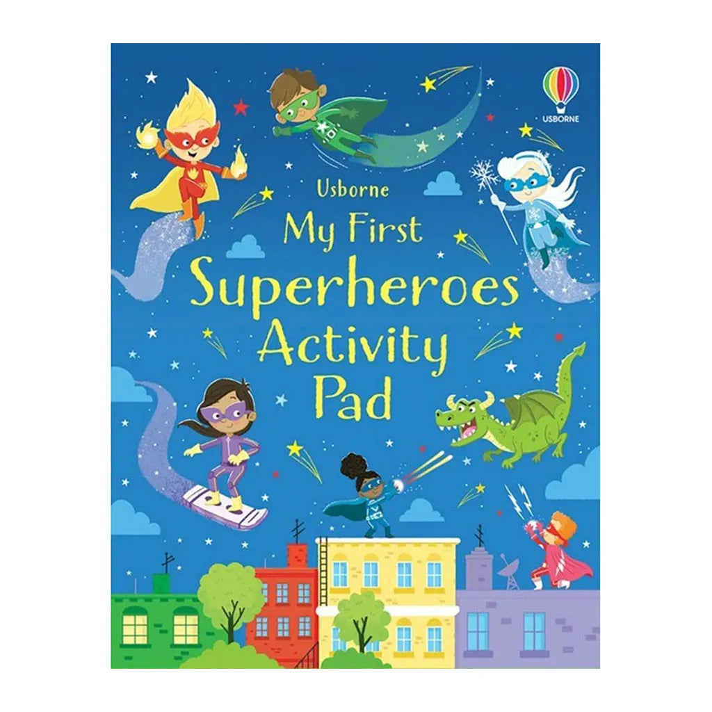 Usborne My First Superheroes Activity Pad