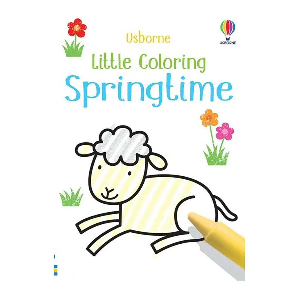 Usborne Little Coloring Springtime
