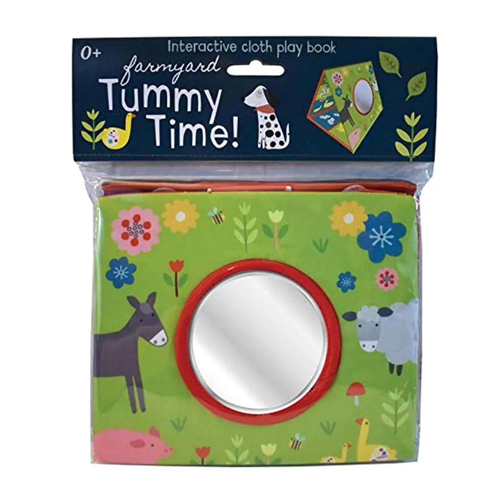 Usborne Tummy Time Farmyard : Interactive cloth Play Book