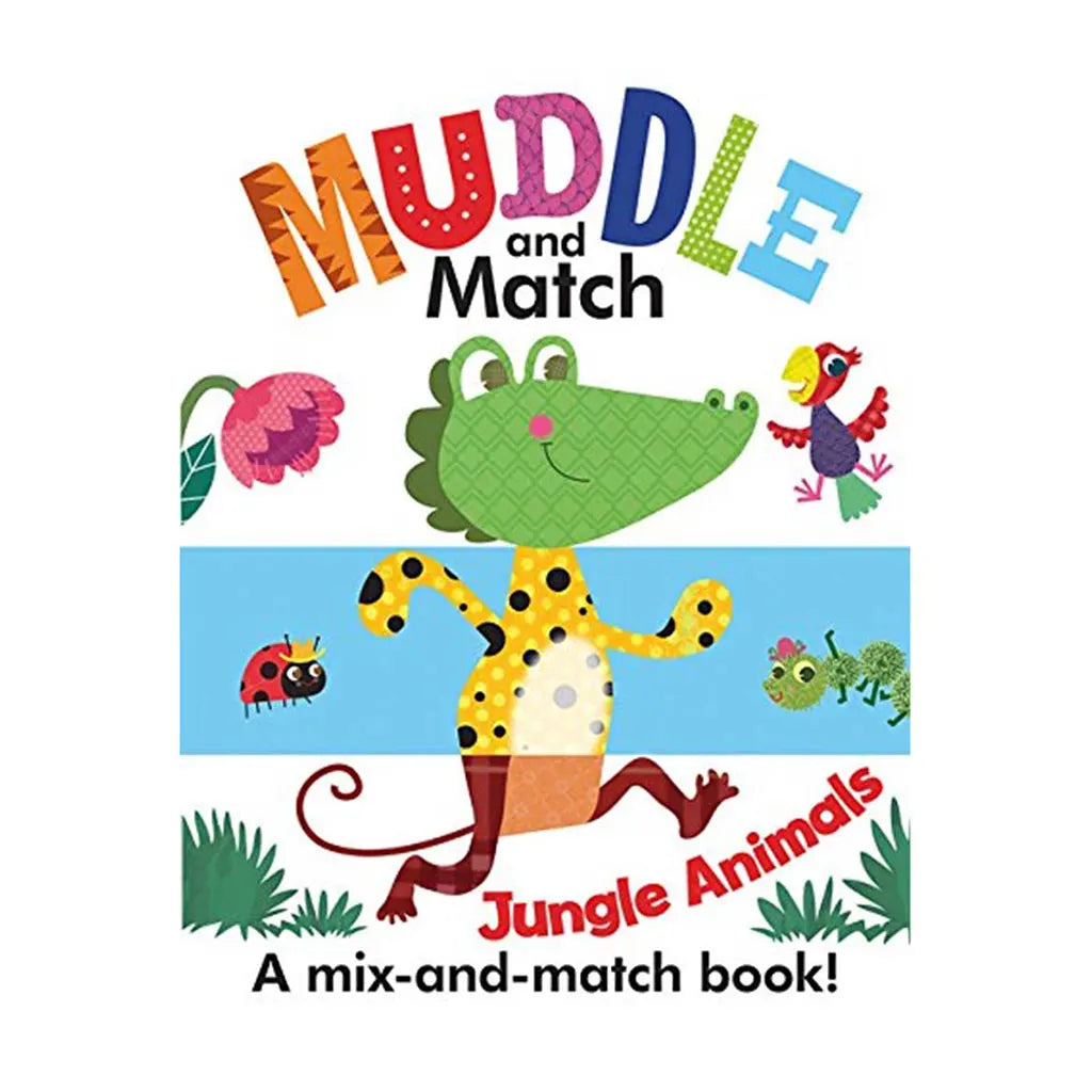 Usborne Muddle and Match Jungle Animals