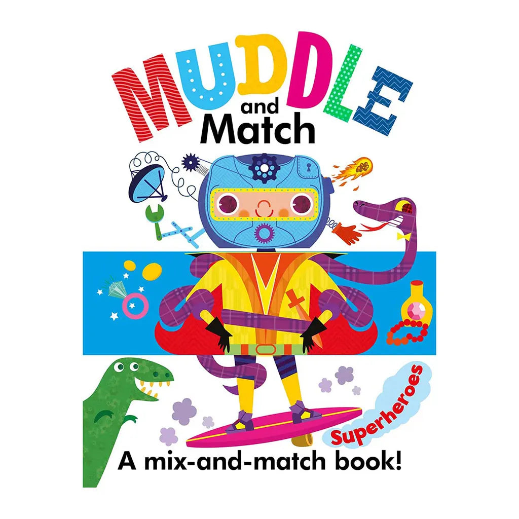 Usborne Muddle and Match, Superheroes