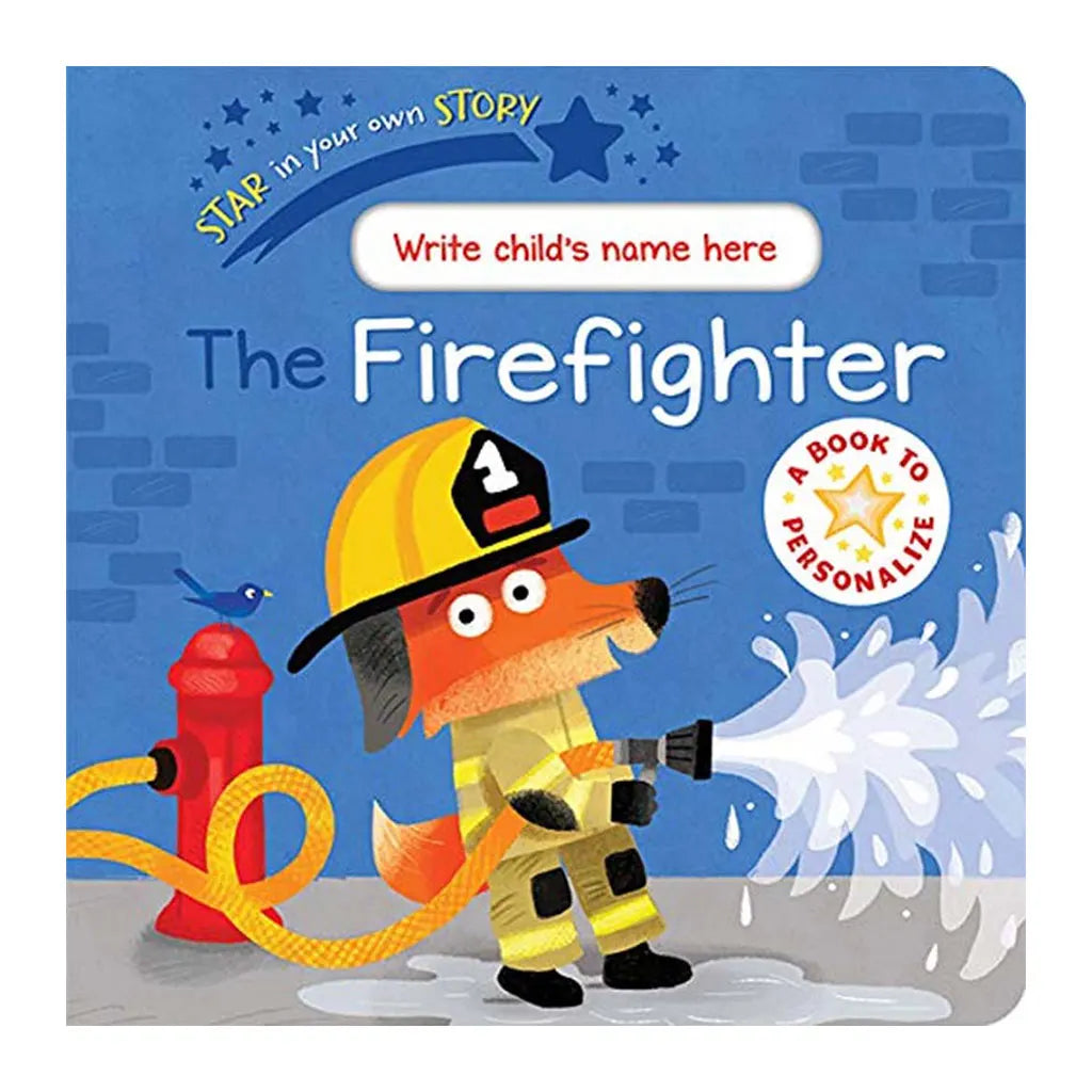 Usborne The Firefighter Star in Your Own Story
