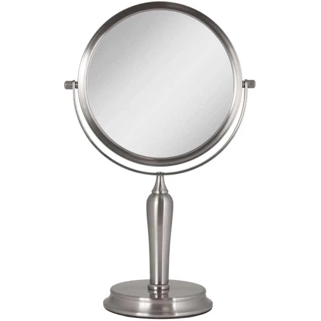 Anaheim Swivel Round Vanity Mirror, 14in L x 8.8in w