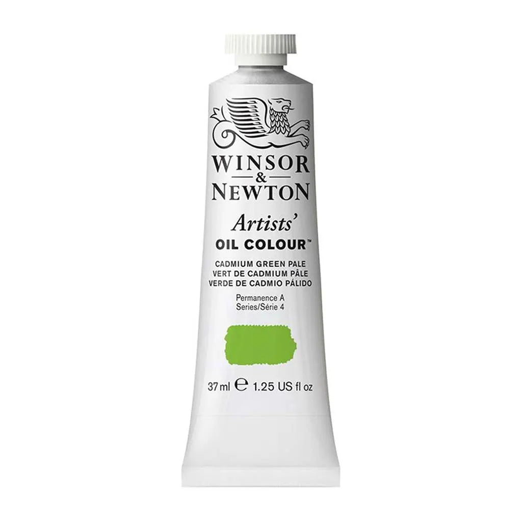Winsor & Newton Artists Oil Colour 37ml Cadmium Green Pale S4