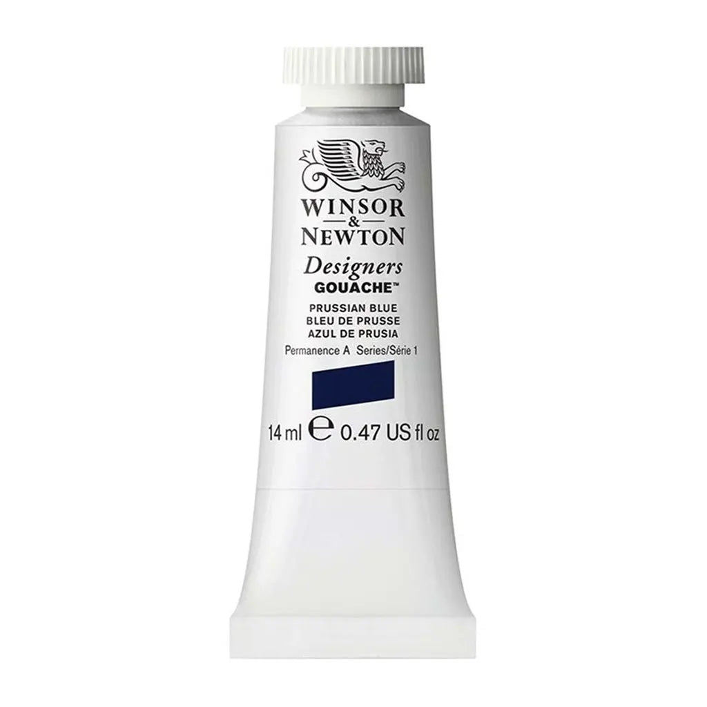 Winsor & Newton Designers Gouache 14ml Prussian Blue S1