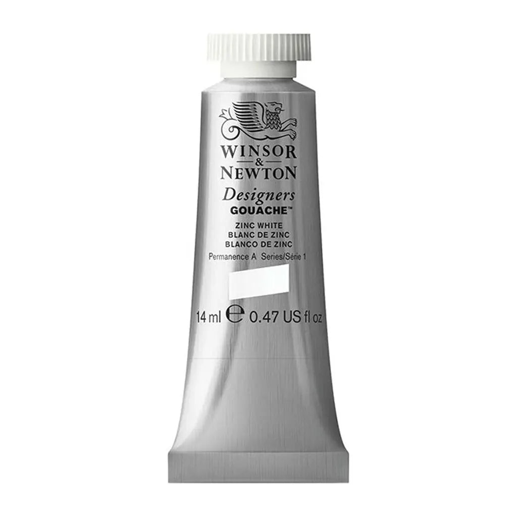 Winsor & Newton Designers Gouache 14ml Zinc White S1