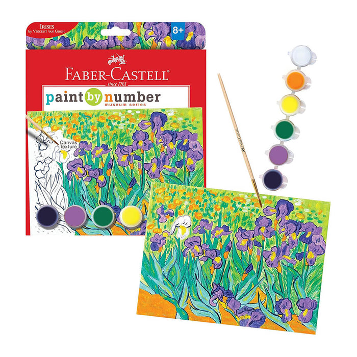 Paint By Number Kit 6in x 8in Irises