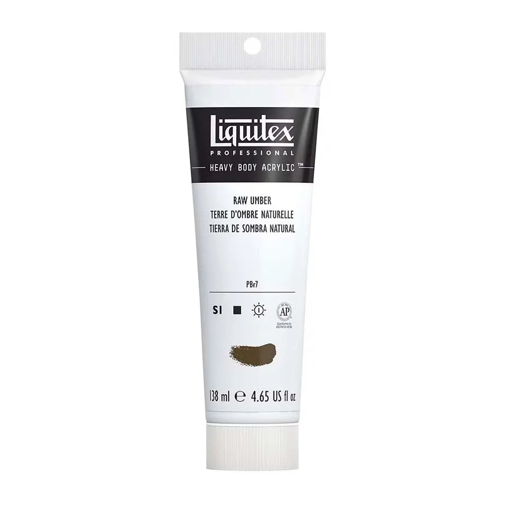 Liquitex Professional Heavy Body Acrylic 138ml (4.65oz) Raw Umber S1