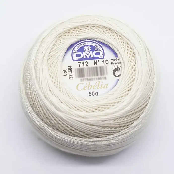 Crochet Cotton Thread 282yd Cream