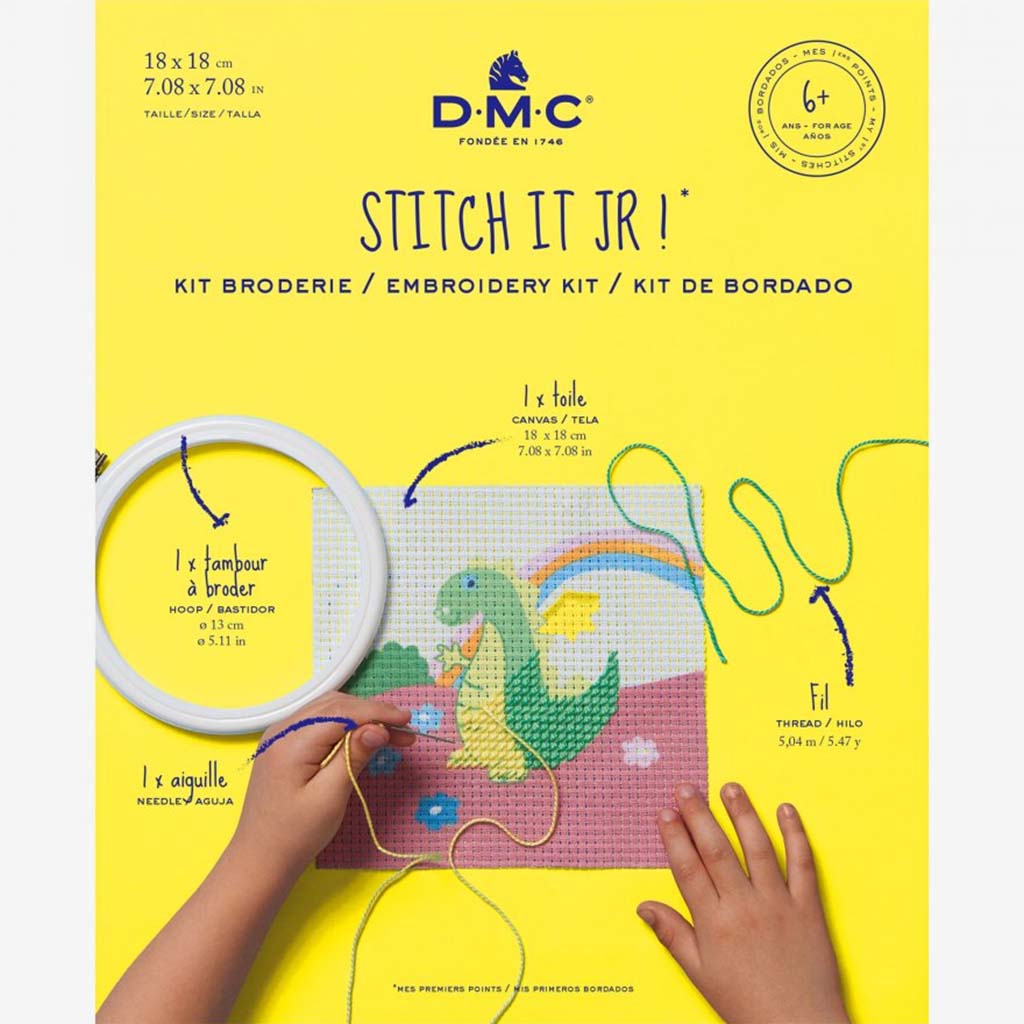 DMC Stitch It Jr! Embroidery Kit, The Dragon