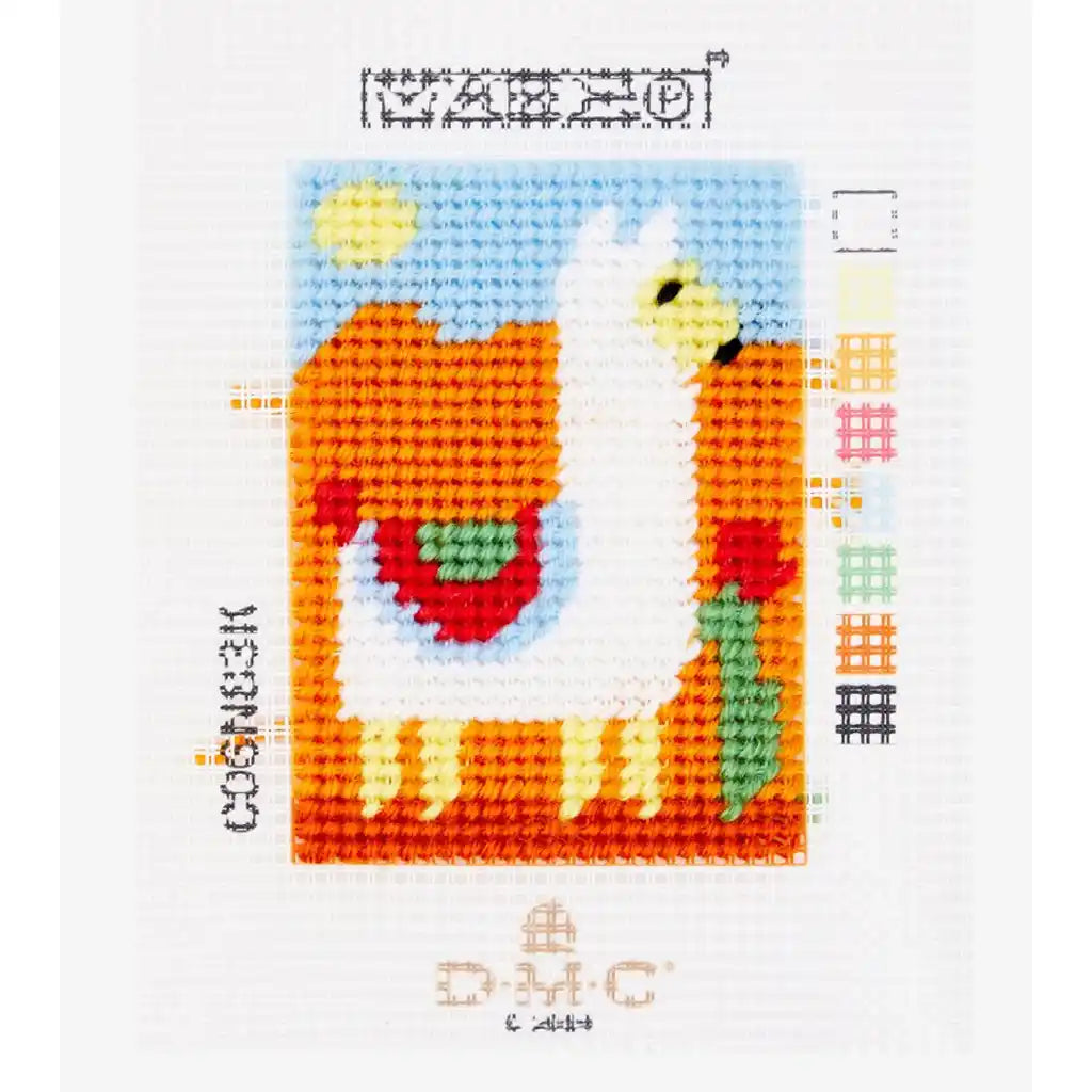 Mika The Lama Tapestry Kit, 13cm x 18cm
