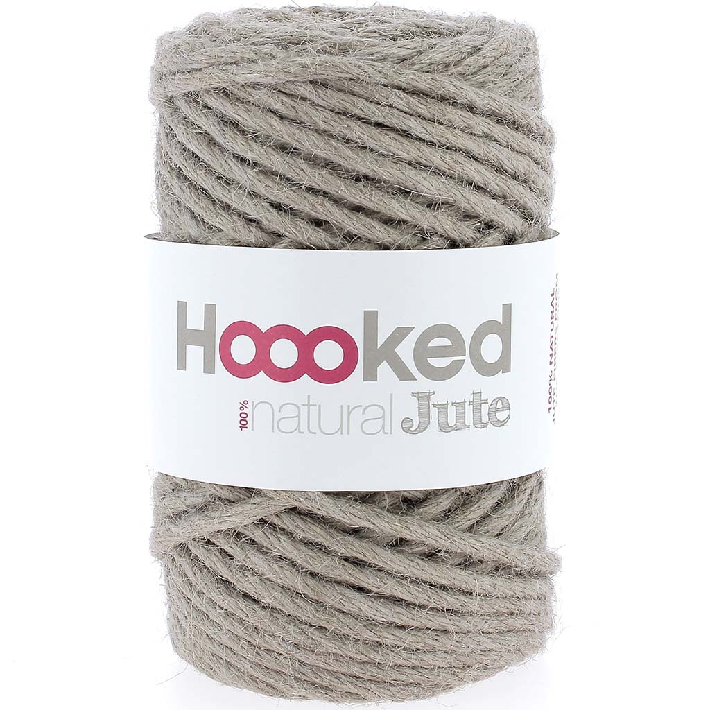 Hoooked 100% Natural Jute 45M, Taupe
