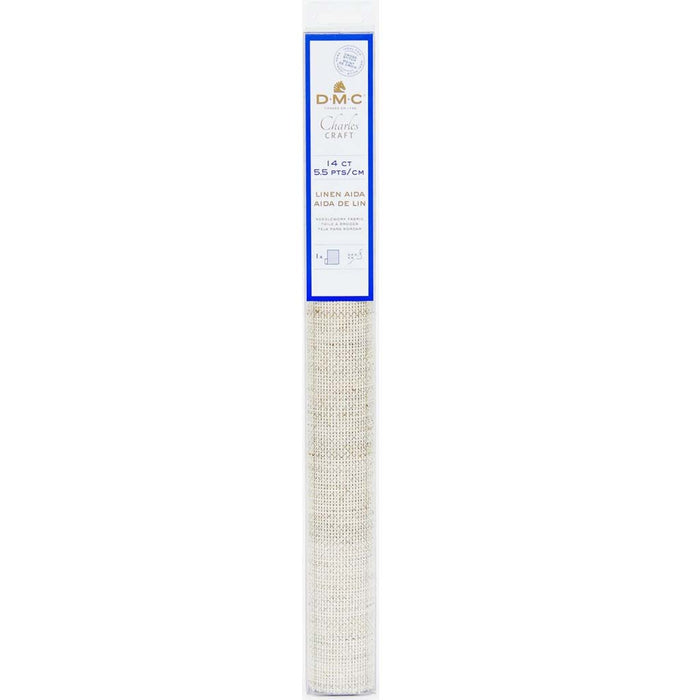 Precut DMC Linen Aida Fabric 14ct, 50.8cm x 61cm