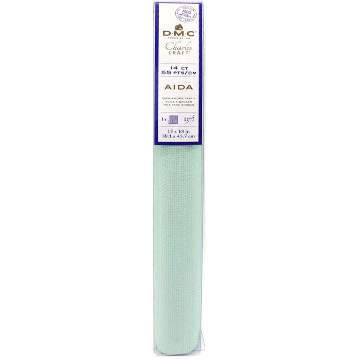 Aida 14ct 15in x 18in, Seafoam Green
