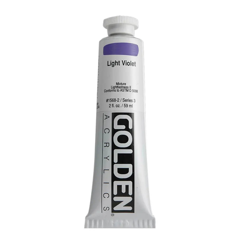 Golden Heavy Body Acrylic 2oz Light Violet S3