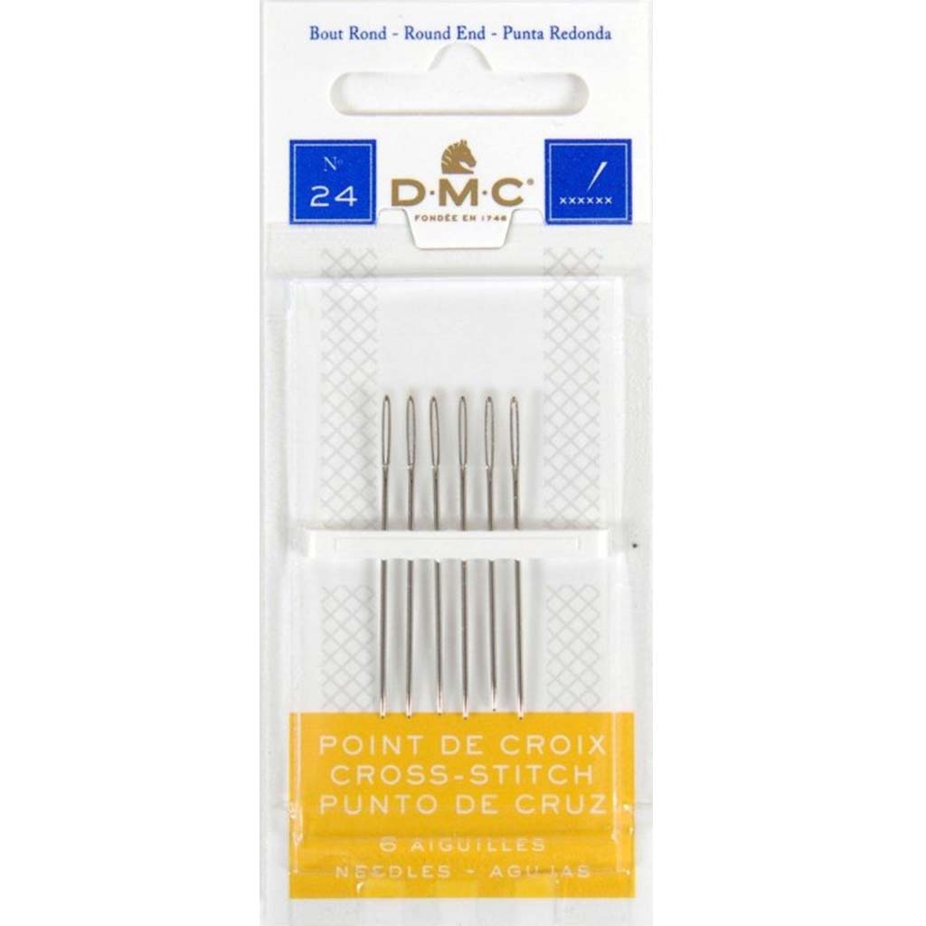 Dmc Cross Stitch Needles Size 24