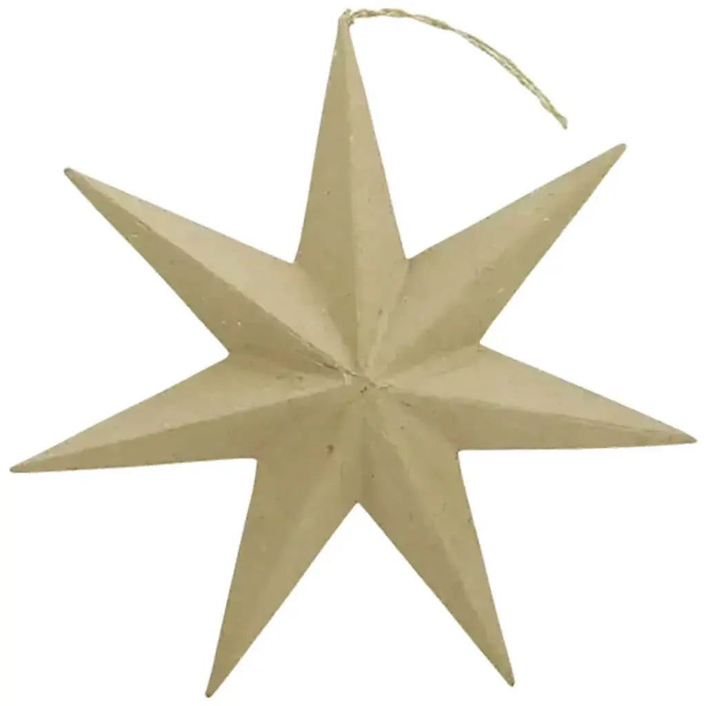 Decopatch Papier-Mache Star Ornament - 7�"