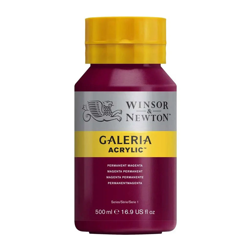 Winsor & Newton Galeria Acrylic 500ml Permanent Magenta S1
