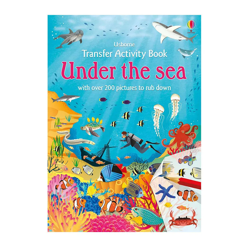 Usborne Little Transfer Book Under Sea