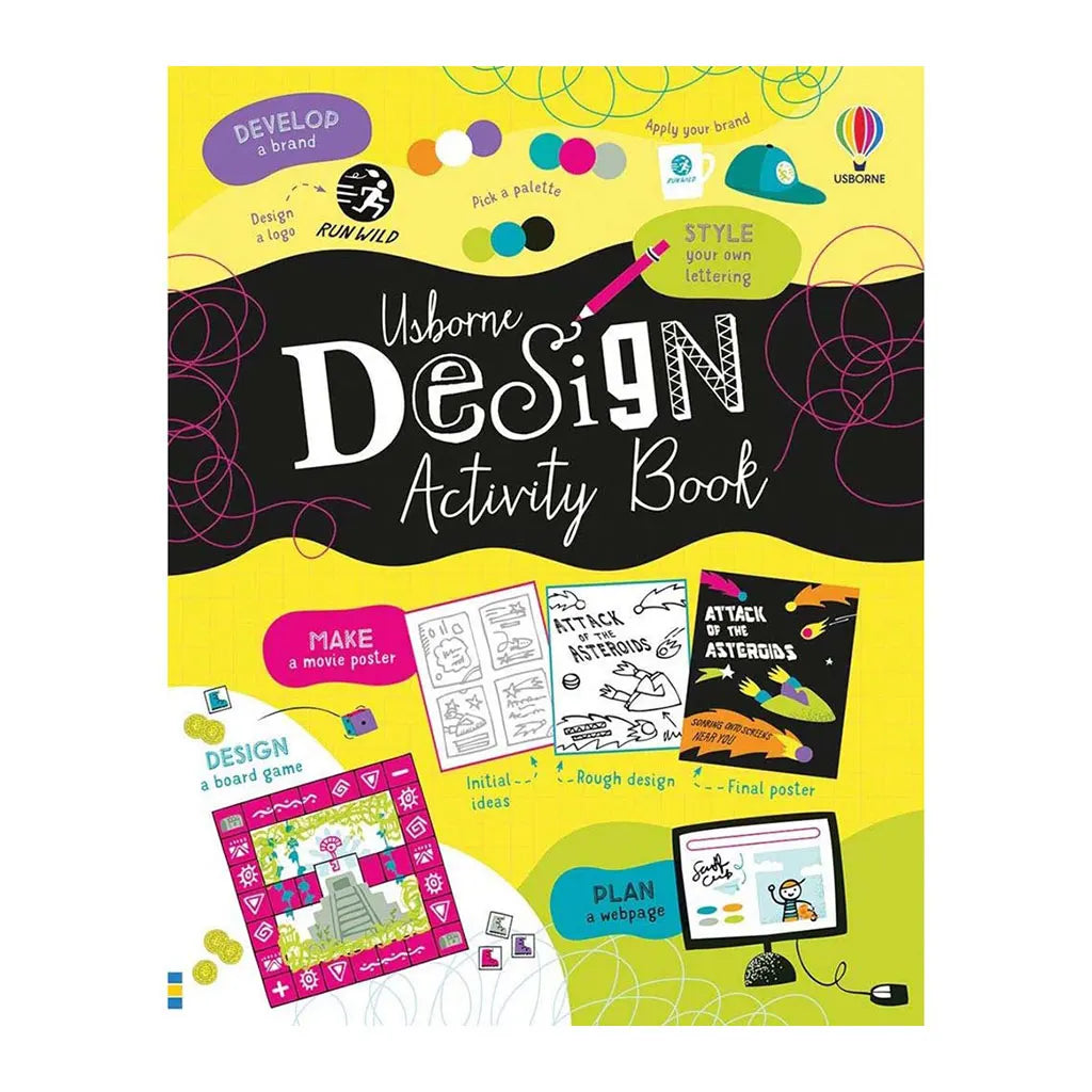 Usborne Design Activity Book