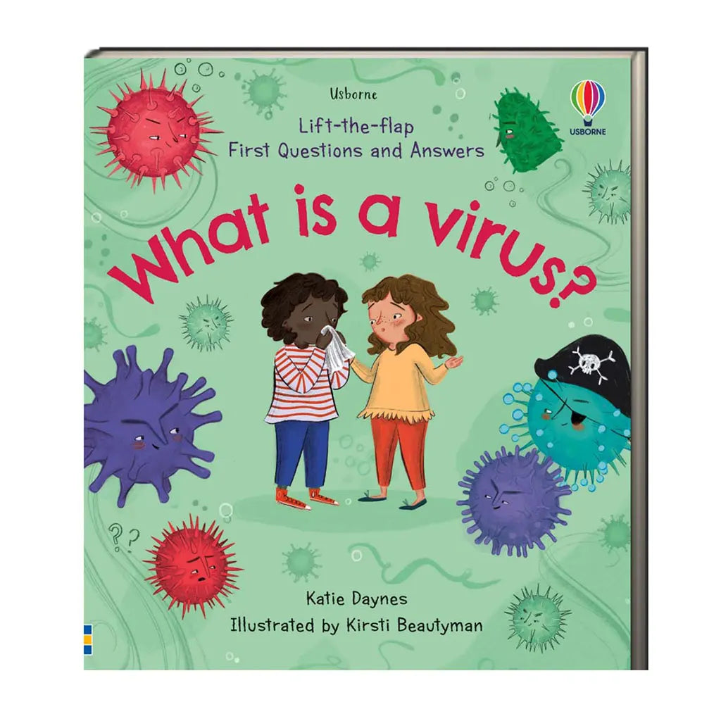 Usborne Lift the Flap 1st Q&amp;A What is a Virus?