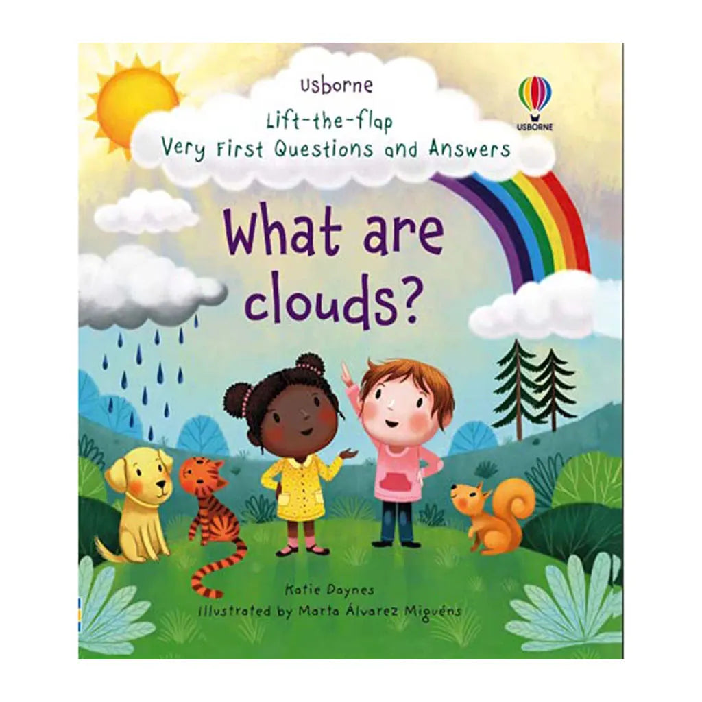 Usborne Lift the Flap 1st Q&amp;A What are Clouds?