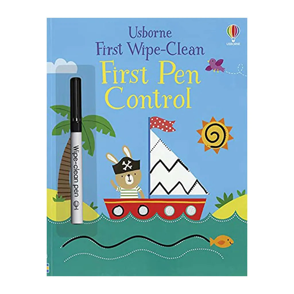 Usborne 1st Wipe-Clean 1st Pen Control