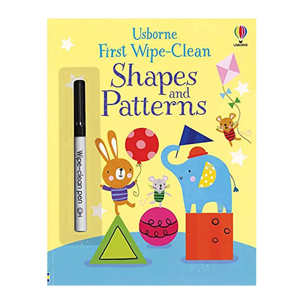 Usborne 1st Wipe-Clean Shapes &amp; Pattern