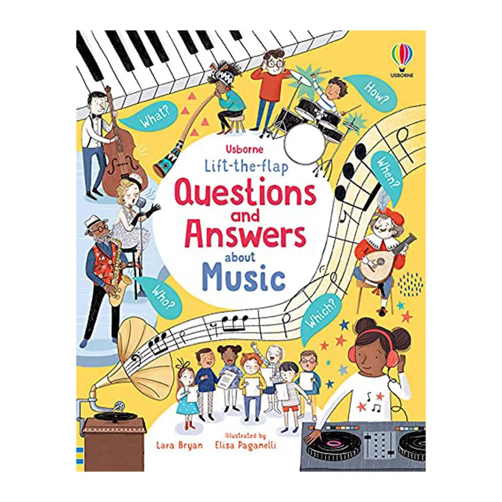 Usborne Lift the Flap Q&amp;A About Music