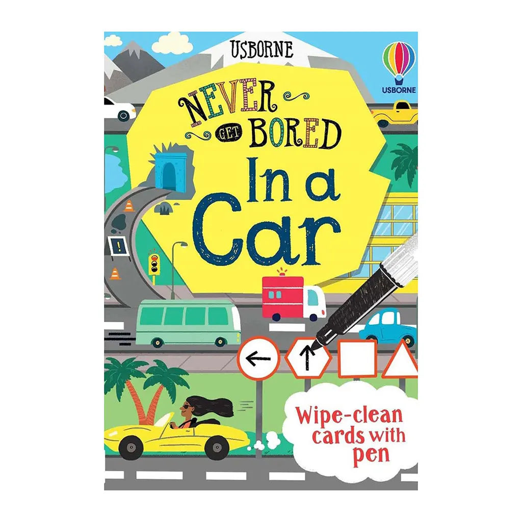 Usborne Never Get Bored in Car Puzzles