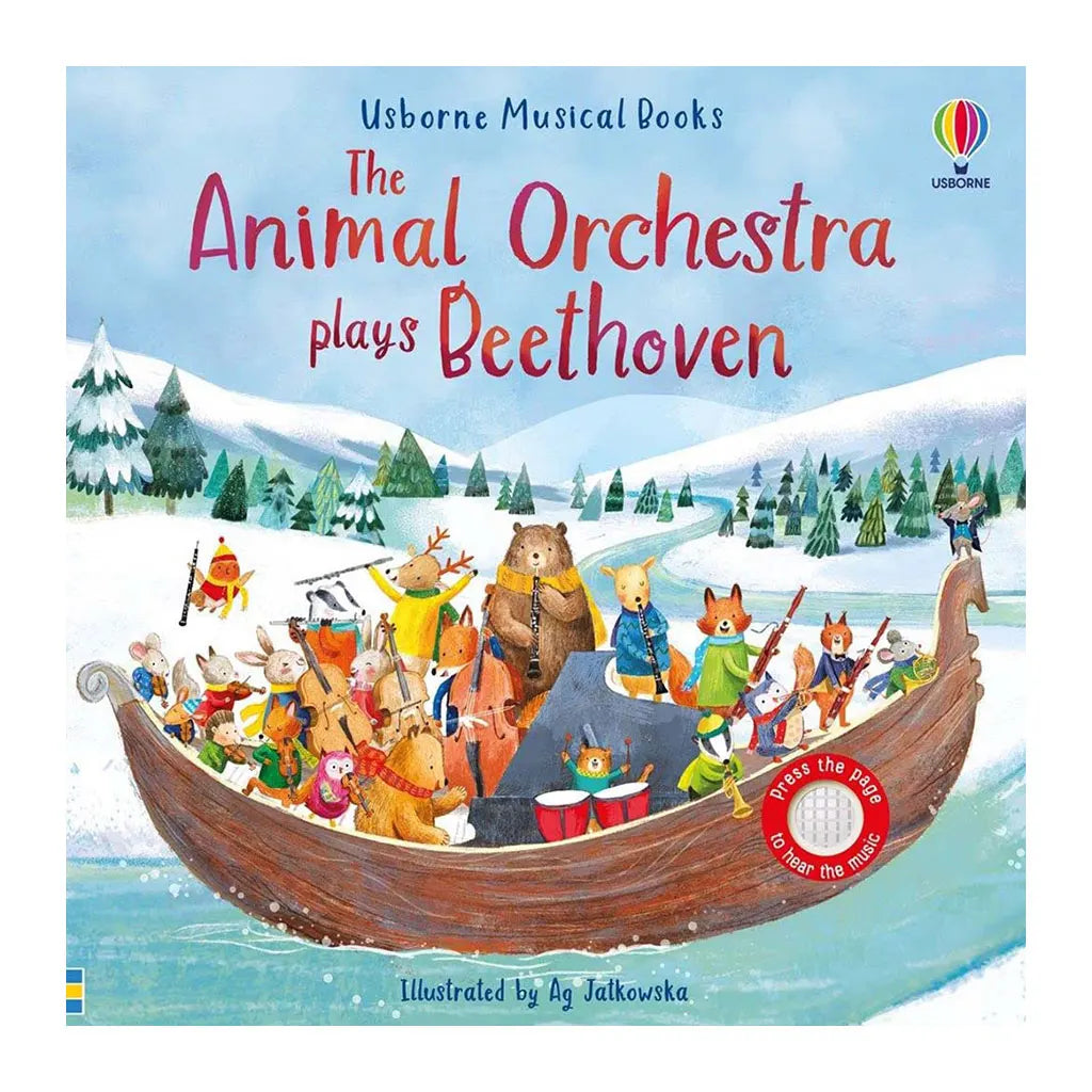 Usborne The Animal Orchestra Plays Beethoven Board