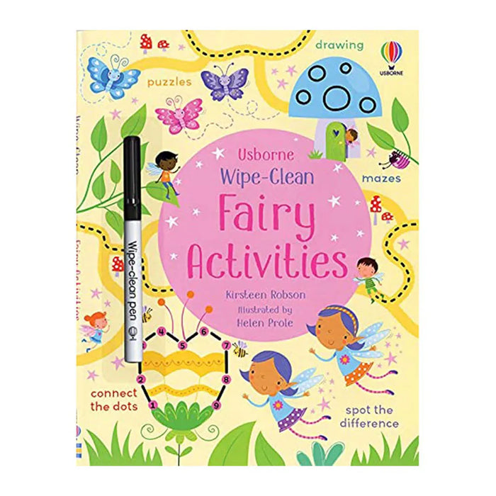 Usborne Wipe-Clean Fairy Activities