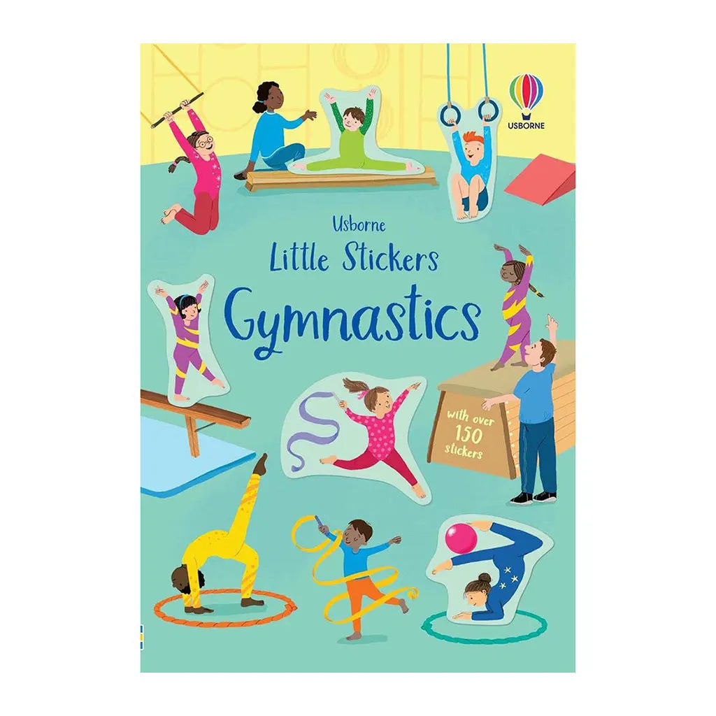 Usborne Little Stickers Gymnastics