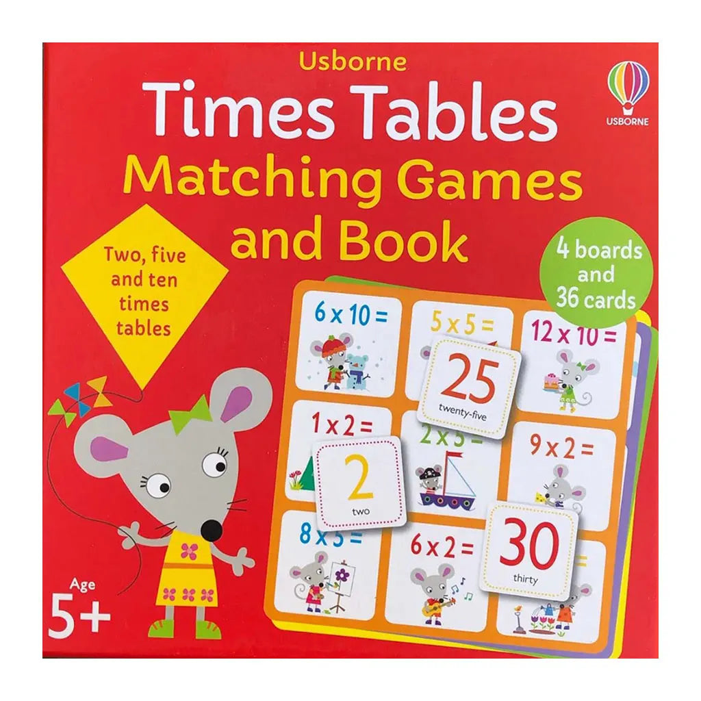 Usborne Times Tables Matching Games