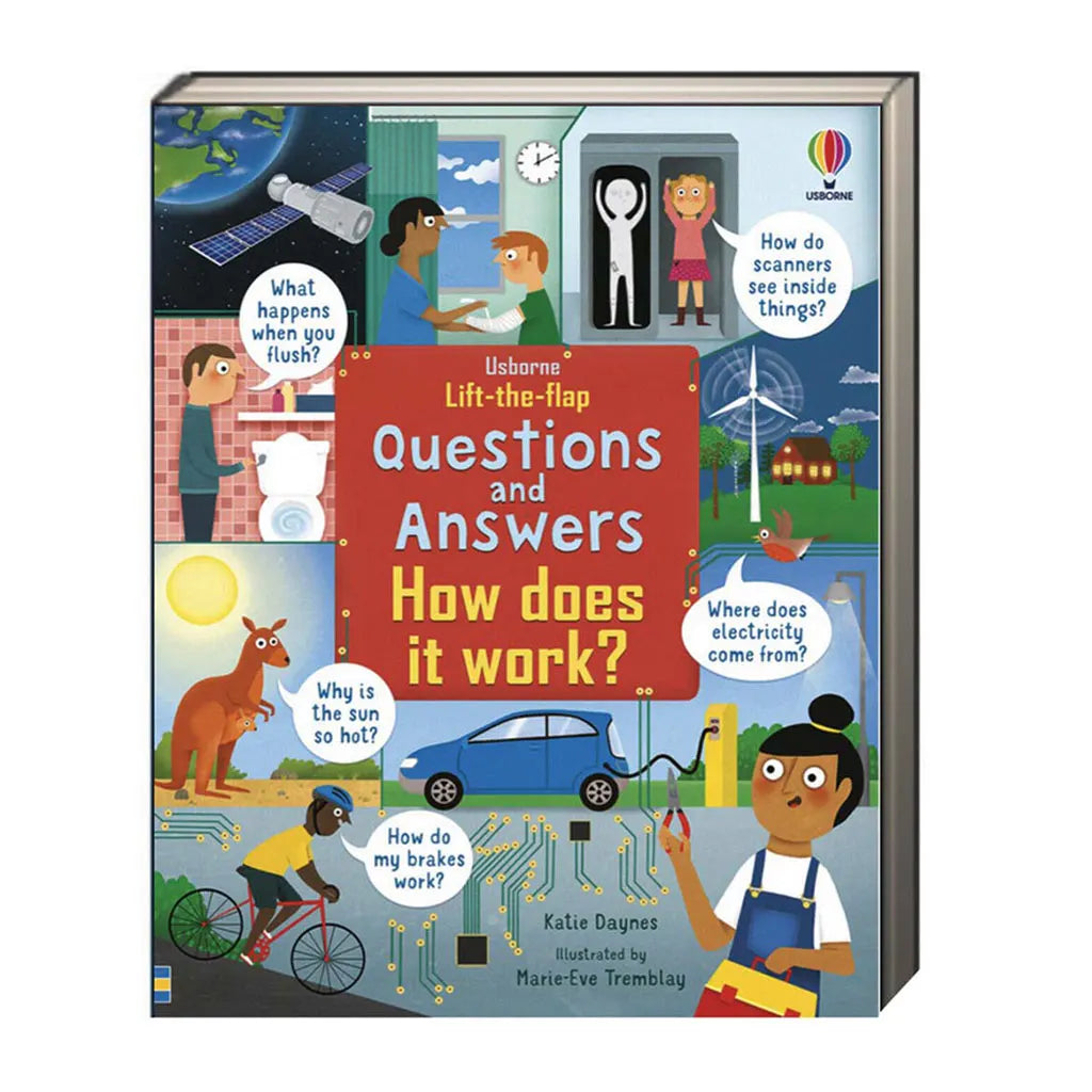 Usborne Lift the Flap Q&amp;A How Does It Work
