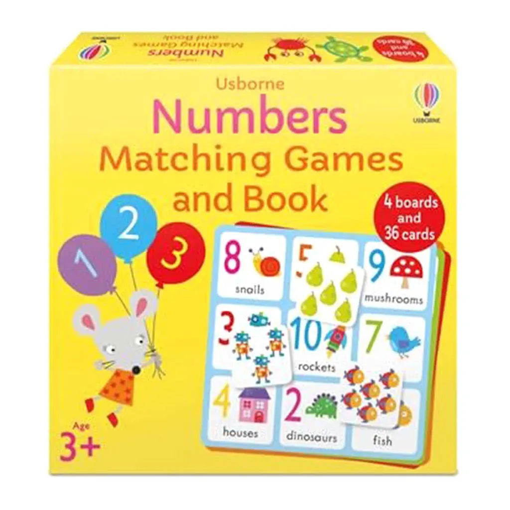 Usborne Numbers Matching Games Book