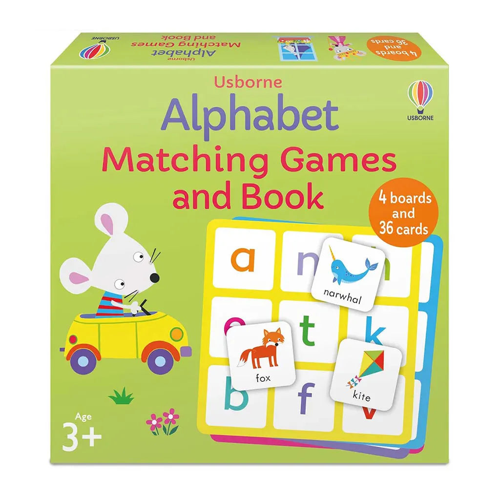 Usborne Alphabet Matching Games and Book