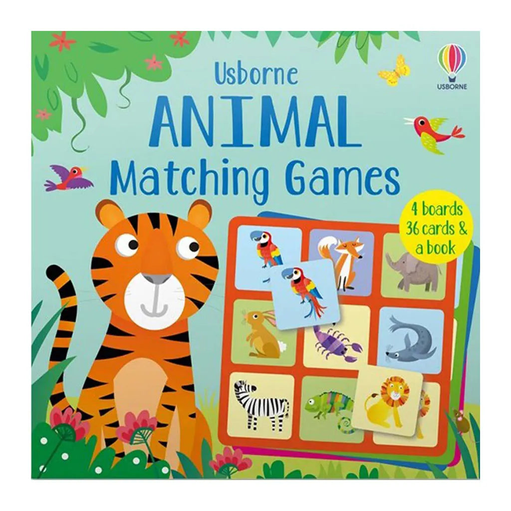 Usborne Animal Matching Games Book