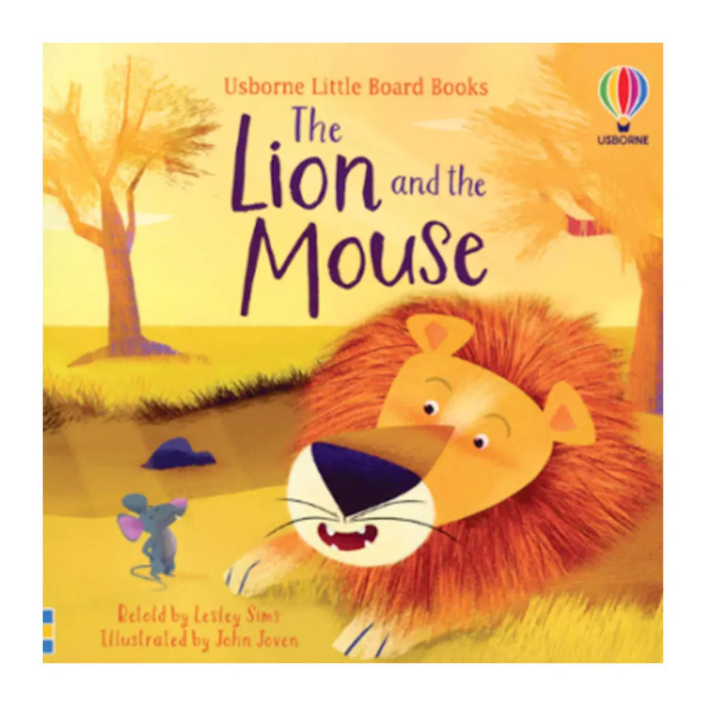 Usborne Lion &amp; Mouse Little Board Book