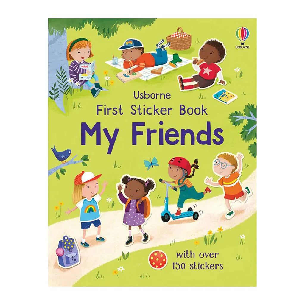 Usborne First Sticker Book My Friends