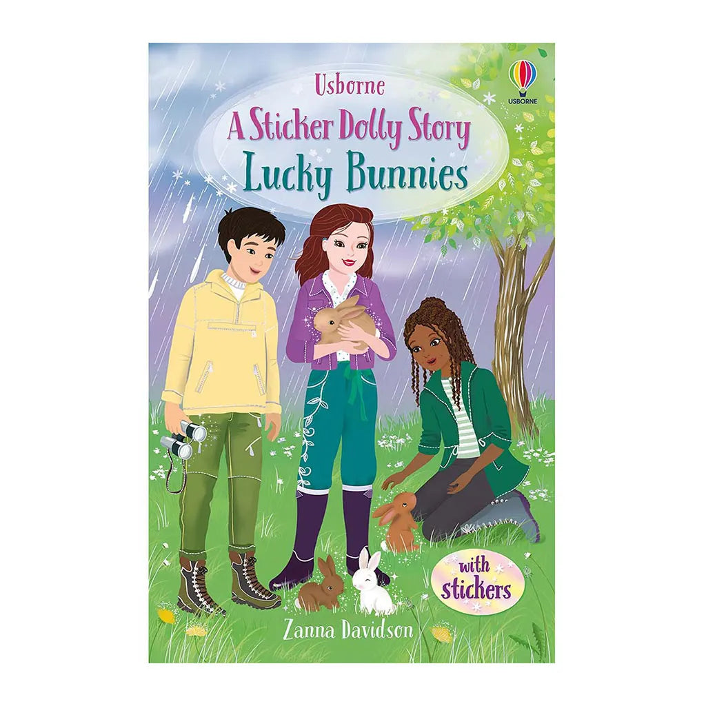 Usborne Lucky Bunnies Sticker Dolly Story
