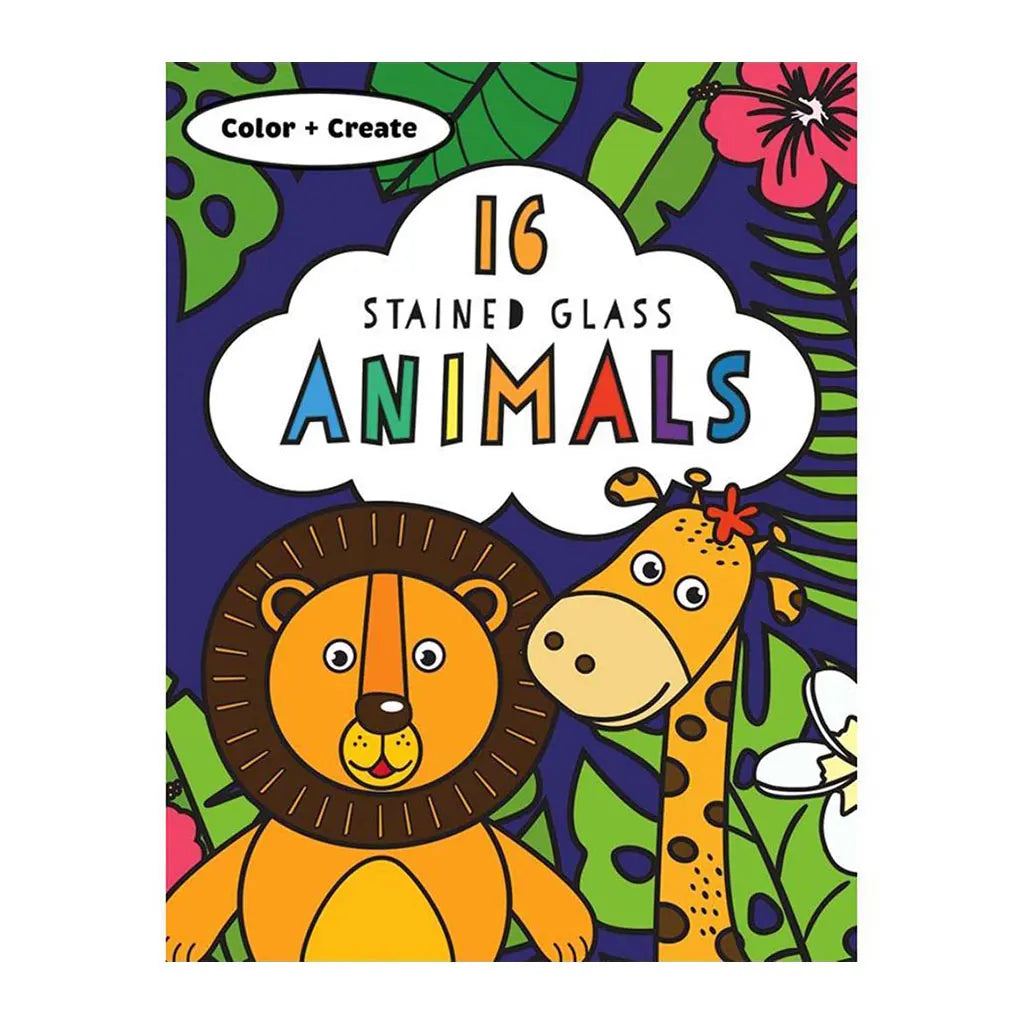 Usborne Stained Glass Color Animals